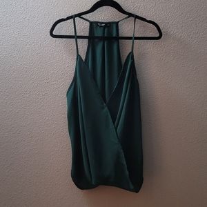 Green tank top